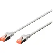 Digitus patchkabel, Cat. 6, S/FTP, 1,0 meter, grijs