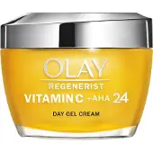 Olay Fragrances Gel Cream AntiVlekken Vitamine C + AHA24, met vitamine C, AHA en niacinamide voor een stralende en gelijkmatige teint, 50 ml
