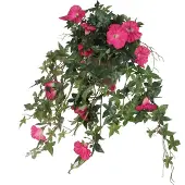 Mica Kunstbloem Hang Petunia, hoogte 25 cm, roze