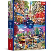 Trefl puzzel - Europese hoofdsteden - 2x500 stukjes legpuzzel.