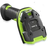 Zebra Symbool LI3608-SR (1D streepjescodes), Barcode scanner, Groen, Zwart