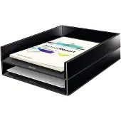 Leitz Brievenbak WOW Dual , zwart/zwart