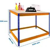 Simonwork (bancos De Trabajo) Bt0 Basic Werkbank 900x1200x600 Mm