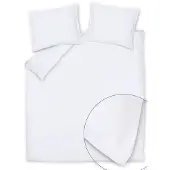 Vandyck Dekbedovertrek Pure Serene White Katoen-200 x 200 / 220 cm | 2-Persoons