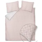 Vandyck Dekbedovertrek Pure Aura Blush Satijn-140 x 200 / 220 cm | 1-Persoons