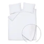 Vandyck Dekbedovertrek Pure Serene White Katoen-140 x 200 / 220 cm | 1-Persoons