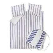 Vandyck Dekbedovertrek Pure 95 Indigo Percal-240 x 200 / 220 cm | Lits-Jumeaux
