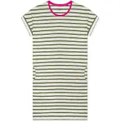 Schiesser Nachthemd ' Casual Essentials ' kaki / offwhite