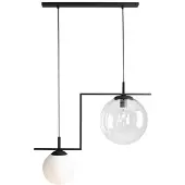 Aldex Hanglamp Zac, dimbaar, zwart, Woon-/ Eetkamer, metaal, Modern, hanglamp