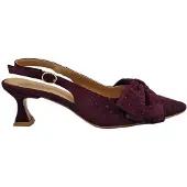 Babouche Gia-2 Slingbacks | Maat 38 Dames Bordeaux