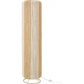 J-Line lamp Touw Cilinder - metaal - wit/naturel - large