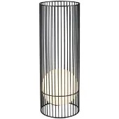 SLV Vloerlamp Sun Grid zwart 2700K
