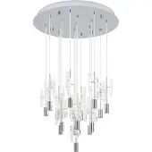 Stars of Light Unieke hanglamp Alemdina chroom 3-staps CCT