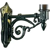 Ks Verlichting Nostalgic wall support Edam antraciet
