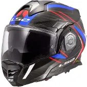 LS2 LS2FF901AdvantXCFutureIIWitBlauw06Systeemhelm Maat XS