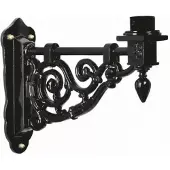 Ks Verlichting Nostalgic wall support Durgerdam zwart