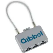 Widek Qibbel luchtsluis hangslot, zilver. Jongens, zilver, one size