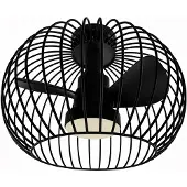 Ylumen Plafondventilator Wire Ø 40 cm zwart