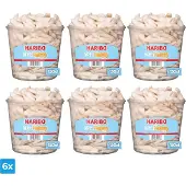 Haribo Schuim Witte Muizen (6x 150 stuks)