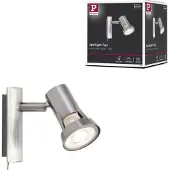 Paulmann Teja 66698 Wandspot GU10 10 W LED Nikkel (gesatineerd)
