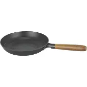 Beka Mandala Pan Non-Stick - Ø 24 cm – Unieke patroon - 100% PFAS-Vrije Antiaanbaklaag - Geschikt voor Inductie & BBQ - 100% Gerecycled geperst ijzer – Keramische antikleef -Houten steel met ophanggat
