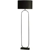 Searchlight Vloerlamp Modish zwart met zwarte kap