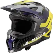 Hermann Hartje KG LS2MX703X-ForceGaluoGrijsH-VisGeel06Crosshelm Maat L