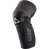 Leatt Airflex Hybrid kniebeschermers voor motocross, zwart, maat S