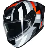 Nolan N60-6 Sport Dinamico helm, zwart/grijs/oranje, maat M (58)