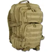 Mil-Tec US Assault Pack L, rugzak ,Beige (Coyote)
