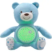 Chicco First Dreams beer met projector - blauw
