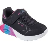 SKECHERS Uno Lite 2.0 meisjes sneakers zwart roze maat 36