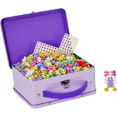 Plus plus Plus-Plus reiskoffer pastel: 600 stuks (7003)
