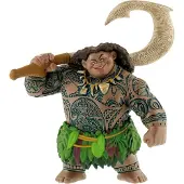 BULLYLAND 13186 – Speelfiguur Disney Vaiana met Maui – levensecht en detailrijk vormgegeven – ideaal als taartfiguur, decoratie of avontuurlijk cadeau voor kinderen vanaf 3 jaar