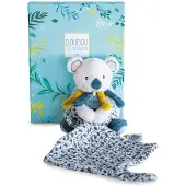 Doudou et Compagnie YOCA LE KOALA Pantin met knuffel - DOUDOU EN MAATSCHAPPIJ - PLUSH/Doudous - Blauw - Pluche