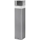 Ledvance Endura Style Crystal LED sokkellamp, alu / grijs / zink, Aluminium, Modern, buitenlamp