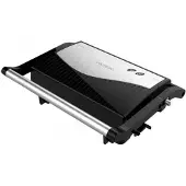 Cecotec Elektrische Barbecue Rock'nGrill 750 Full Open 750W Zwart Grijs