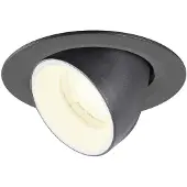 SLV Inbouwspot Numinos Gimble XS zwart/wit 4000K - 40gr