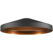 SLV Lampenkap | LALU TETRA 36 | lampenkap | E27 Base | Mix&Match | h: 8 |9 cm | zwart / bro