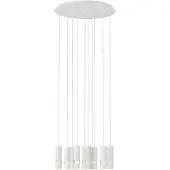 Eglo Witte Ronde Hanglamp Bernabeta 10 Lichts
