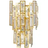 Eglo Kroonluchter wandlamp chroom Calmeilles goud
