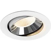 SLV Inbouwspot Numinos Move XL wit/chroom 2700K - 40gr