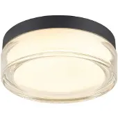 SLV Plafondlamp Cyft XL zwart Ø 20cm