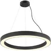 SLV Zwarte hanglamp Medo Ring 90 Ø 90cm