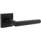 Intersteel Achterdeurbeslag Deurkruk Jura op massieve rozet 53x53x10 mm mat zwart