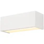 SLV Witte Muurlamp Chrombo 30cm 1x Led