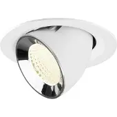 SLV Inbouwspot Numinos Gimble M wit/chroom 4000K - 40gr
