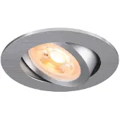 SLV Inbouwspot New Tria 68 rond - aluminium - GU10