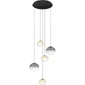 Stars of Light Hanglamp Pantoja zwart Ø 68cm