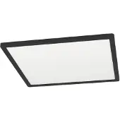 Eglo Plafonniere Minerario 39 x 39cm zwart